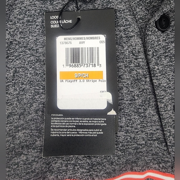 NWT Under Armour Playoff 3.0 Stripe Polo, Mens Small - Picture 4 of 4